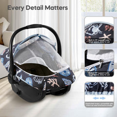 mamatepe deepblue roll-up-sunshade lets you adapt shade throughout the day