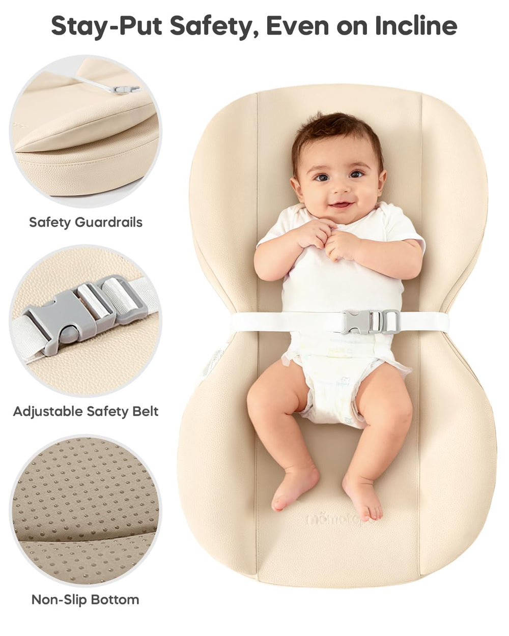 mamatepe adjustable-safety-belt adds secure, hands-free peace of mind