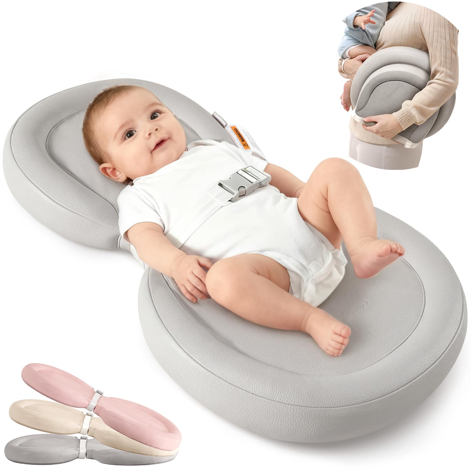 mamatepe baby changing pad waterproof surface for clean diaper changes