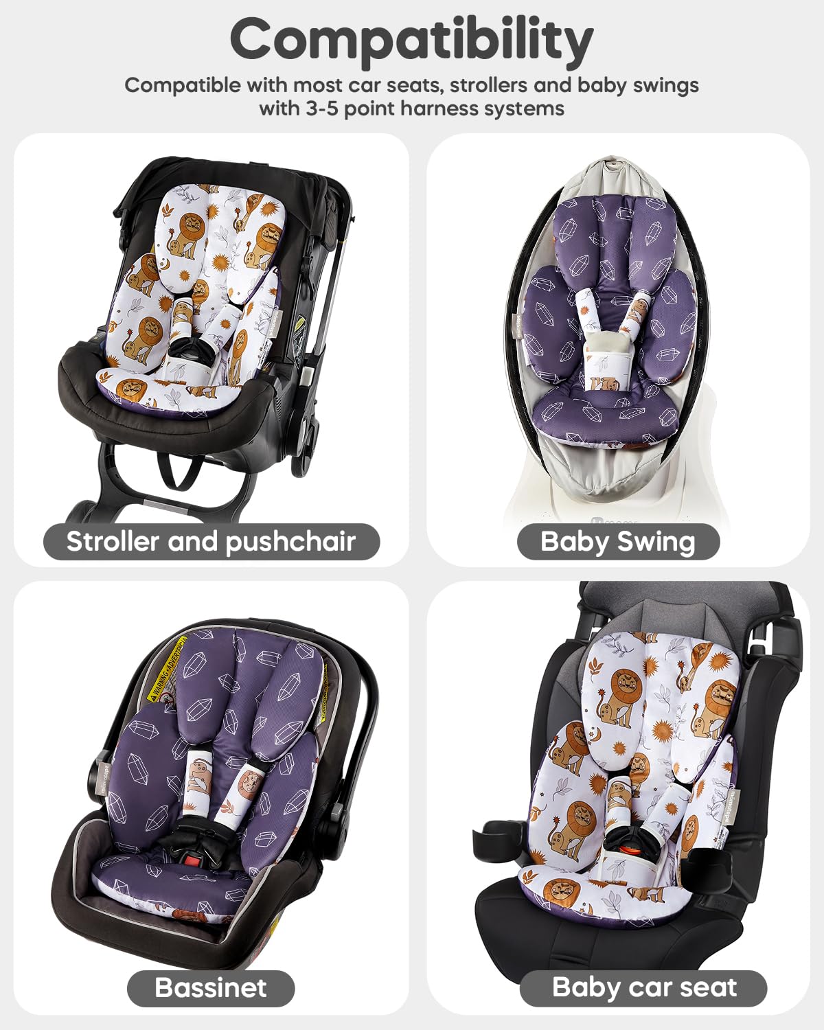 mamatepe buckle and strap covers protect shoulders and reduce rubbing