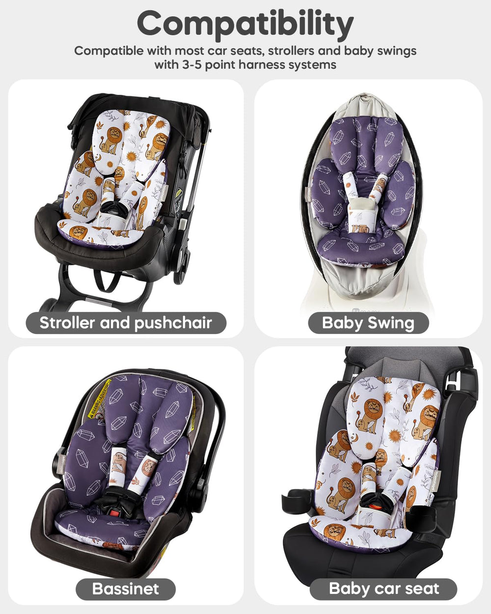 mamatepe buckle and strap covers protect shoulders and reduce rubbing