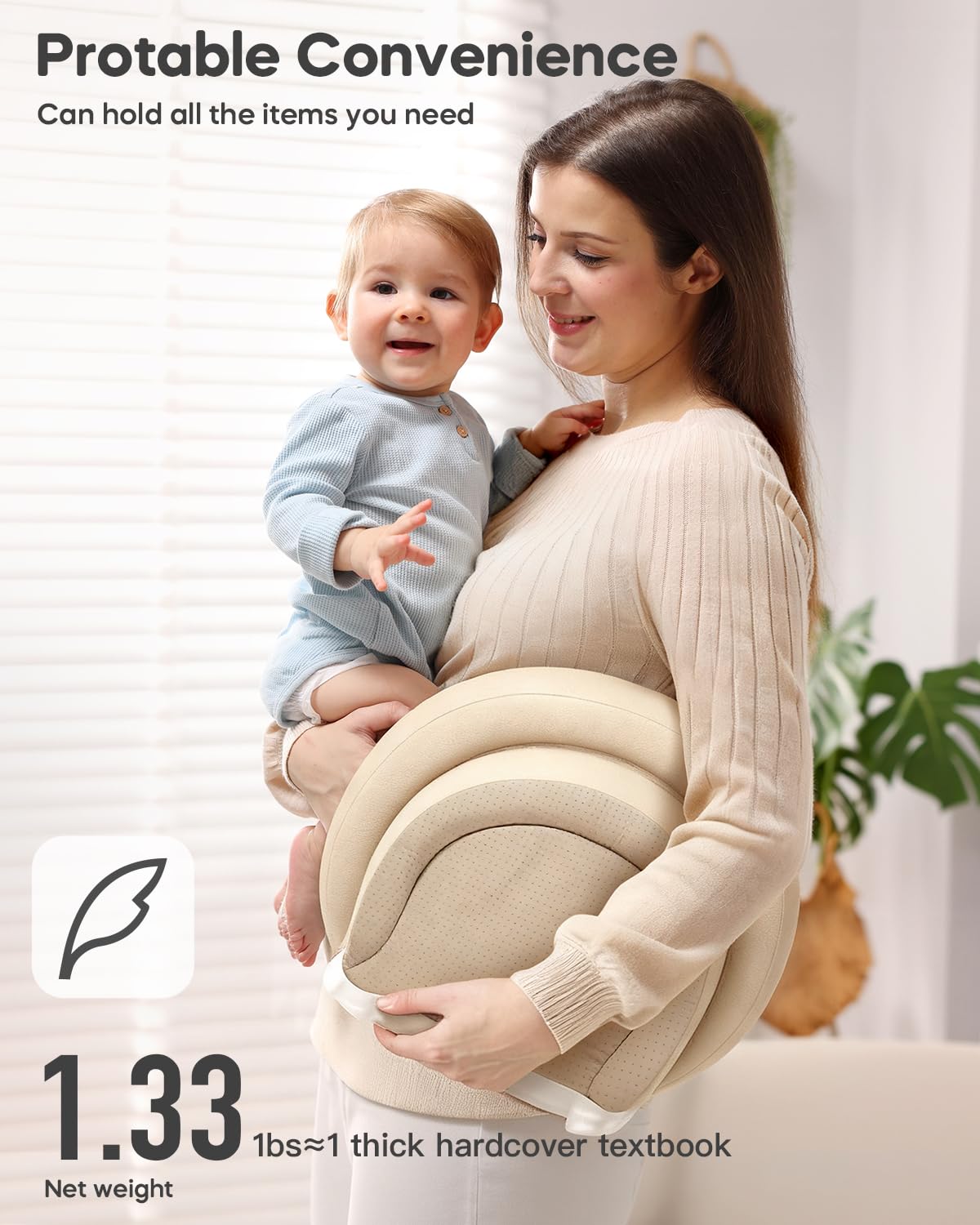 Mamatepe adjustable safety strap adds security during diaper changes