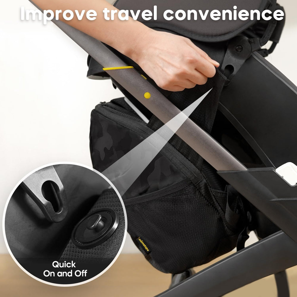 mamatepe Doona bag durable straps support comfortable all-day wear