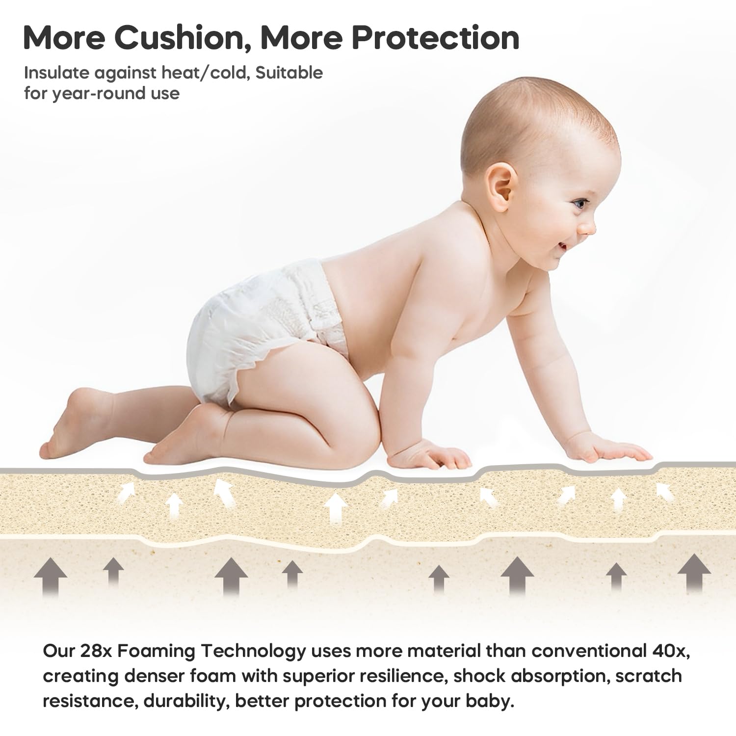 Mamatepe portable play mat for indoor and outdoor use in living rooms or yards.
