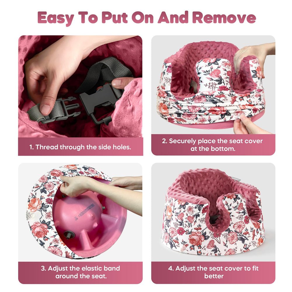 mamatepe seat cover with nursery-patterns enhances decor and comfort.