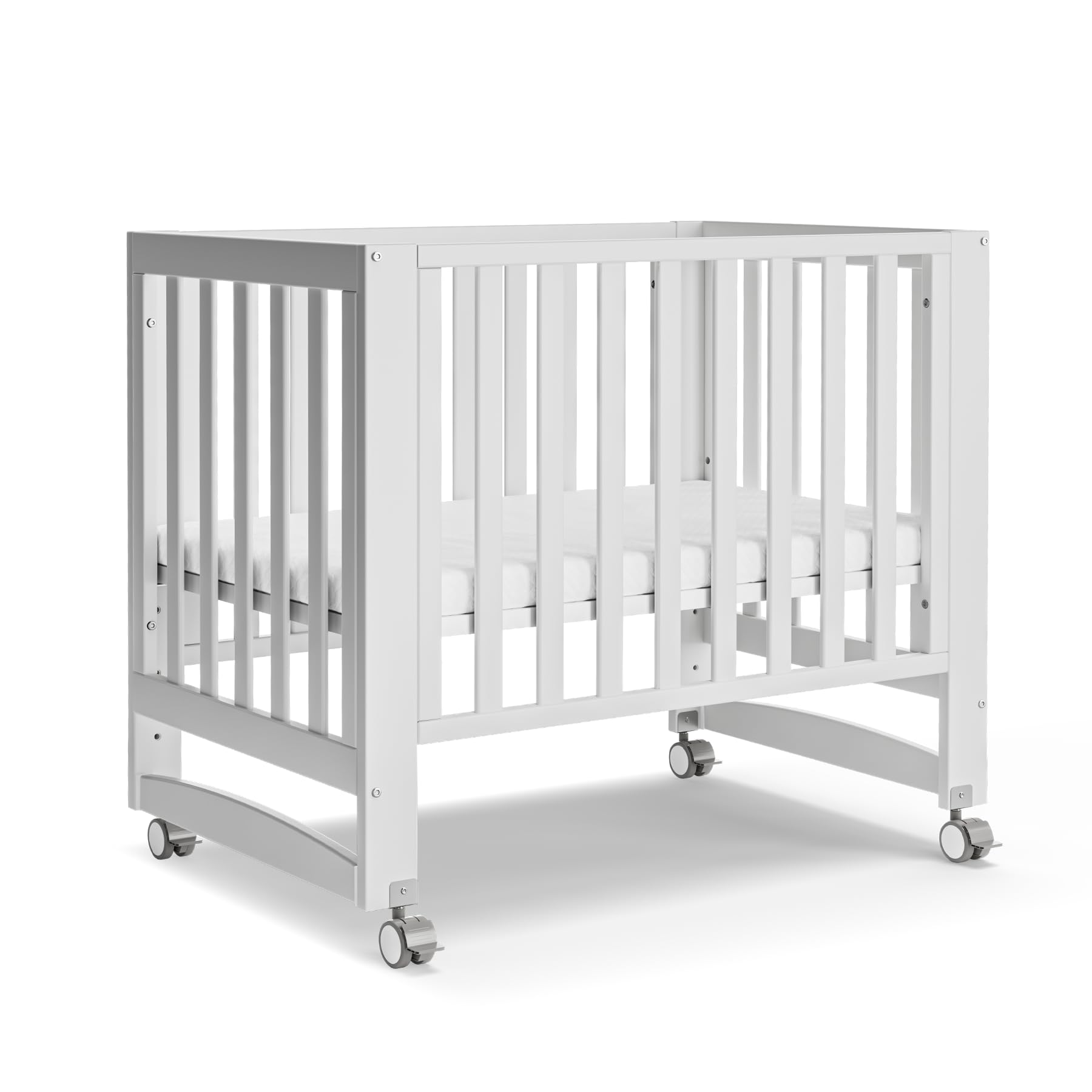 MAMAZING Evonest 6in1 crib frame shows sturdy construction for long-term use