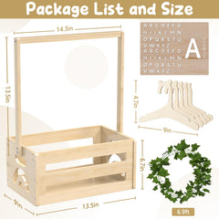 MAMBAKOTR DIY alphabets, hangers and vines for personalized name display