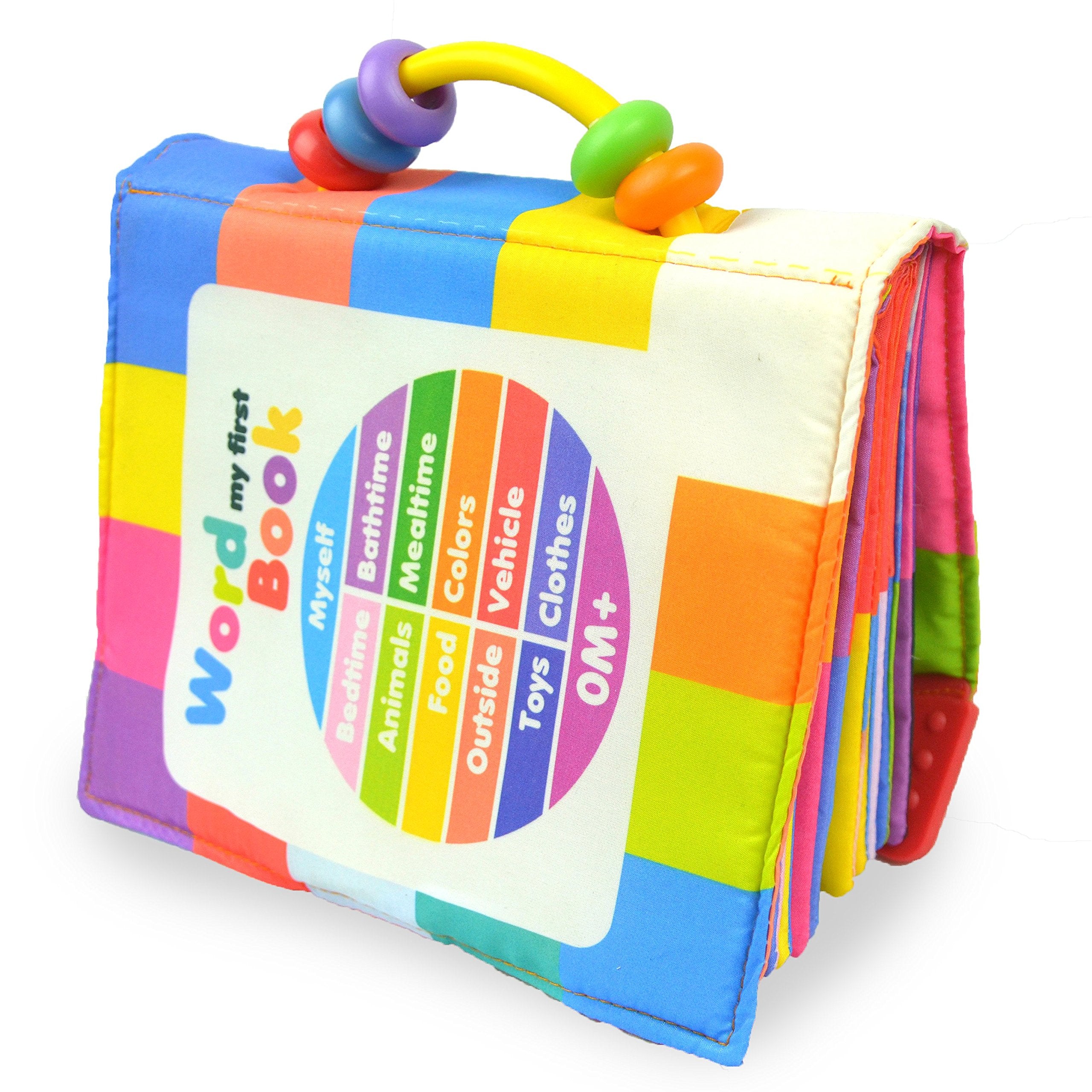 MAMMA Kiddie baby soft activity book colorful illustrations spark early reading interest.
