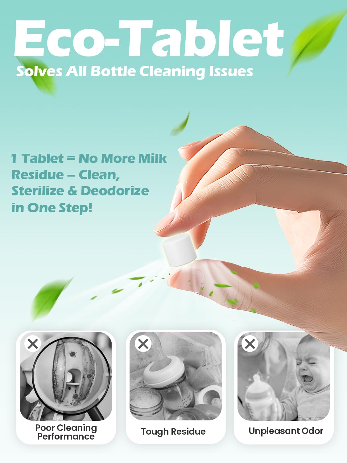 Mamouris 300pcs packaging sealed bags, preserving cleaning performance on the go.
