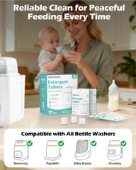 Mamouris packaging shows resealable pouches for travel cleaning