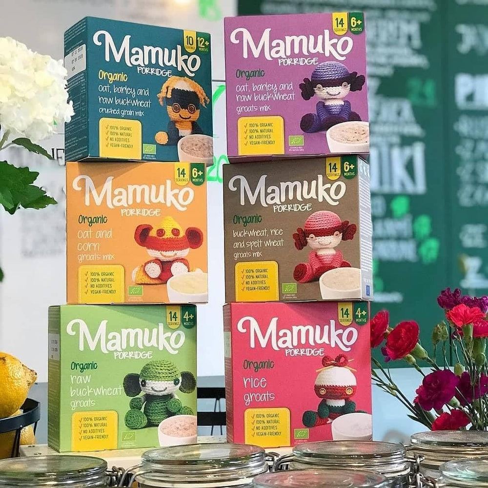 Mamuko porridge dairy-free formula supports dairy-free meal options for babies.