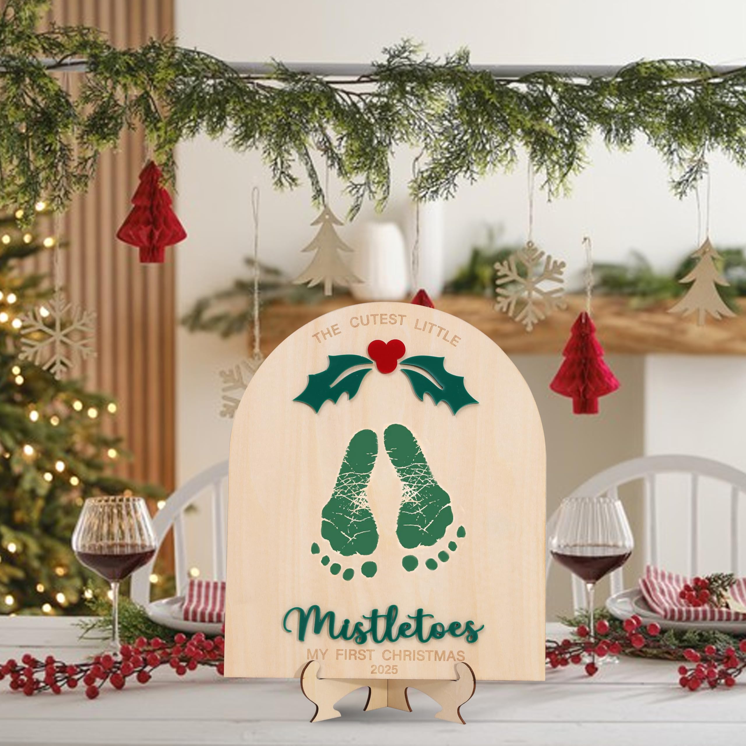 MAMUXI Christmas keepsake photo prop for holiday sessions