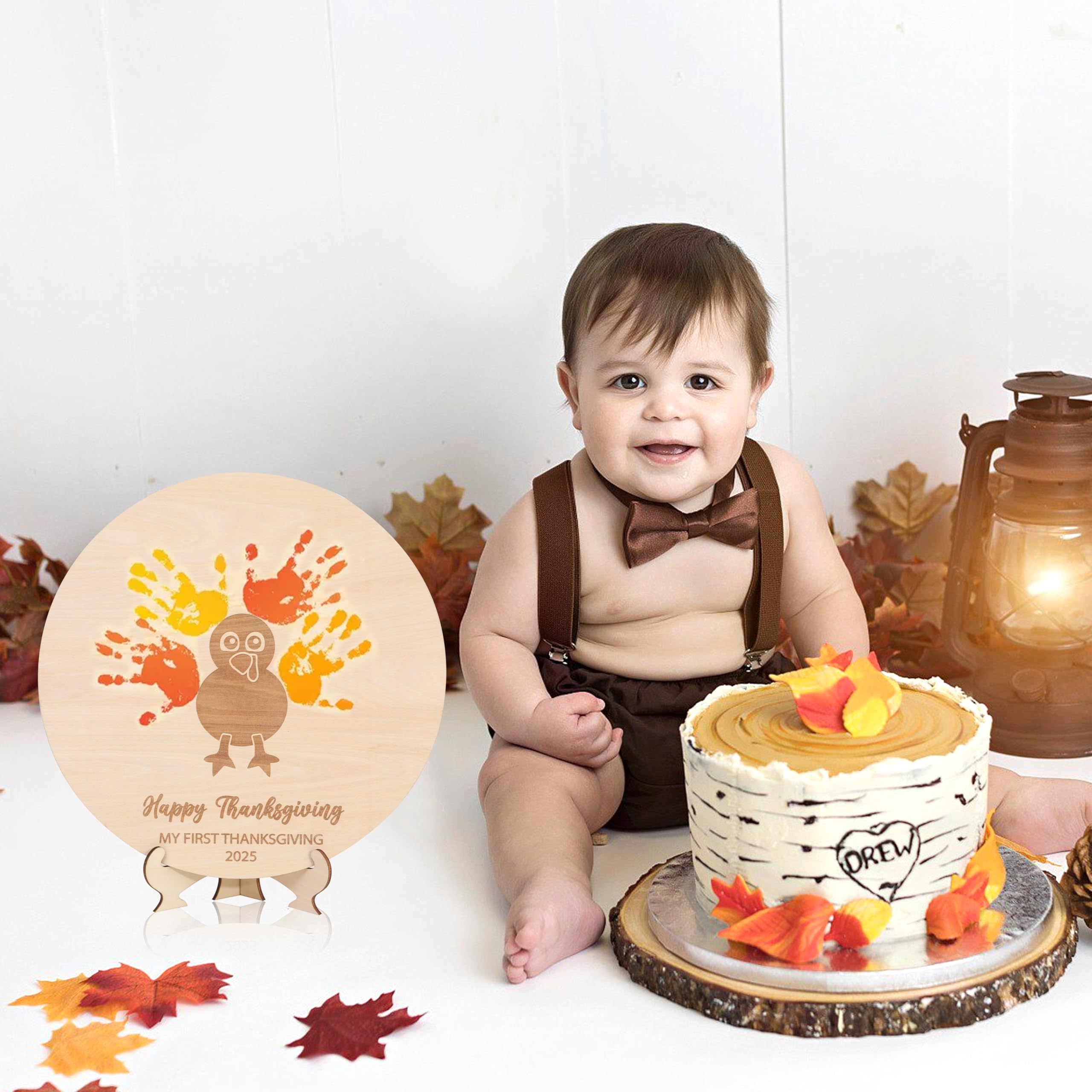 MAMUXI kid craft Thanksgiving handprint board ideal for classroom activity