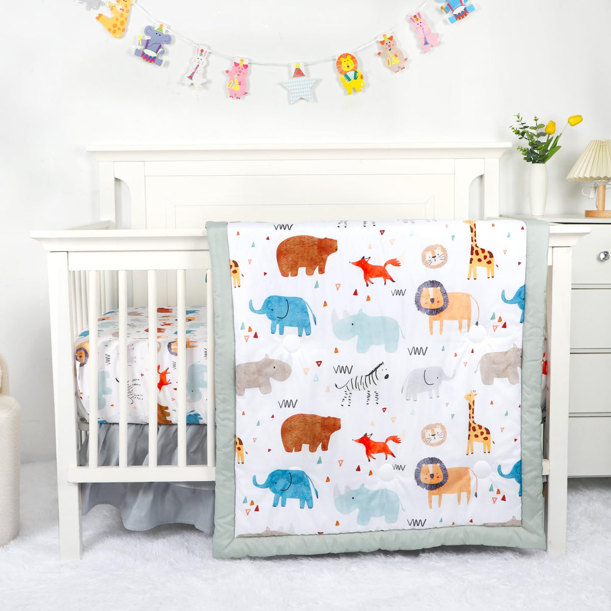 Man Fai Sky baby crib bedding set comfort for cozy nap times