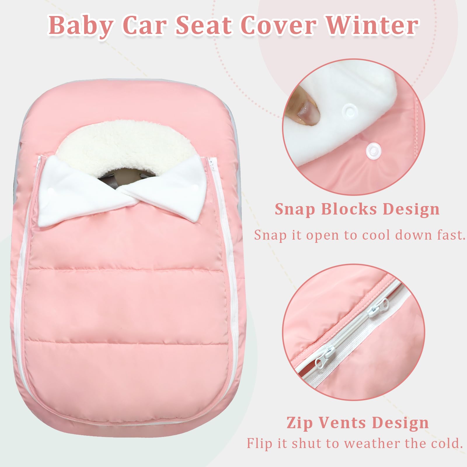 Man Fai Sky universal-fit design fits most car seats for quick use