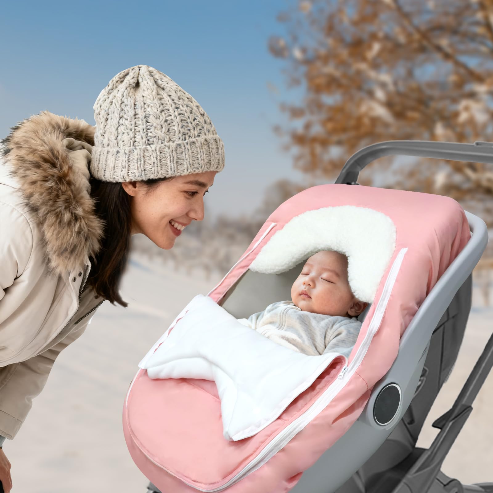 Man Fai Sky waterproof fabric car seat cover ensures quick cleanups after rainy trips