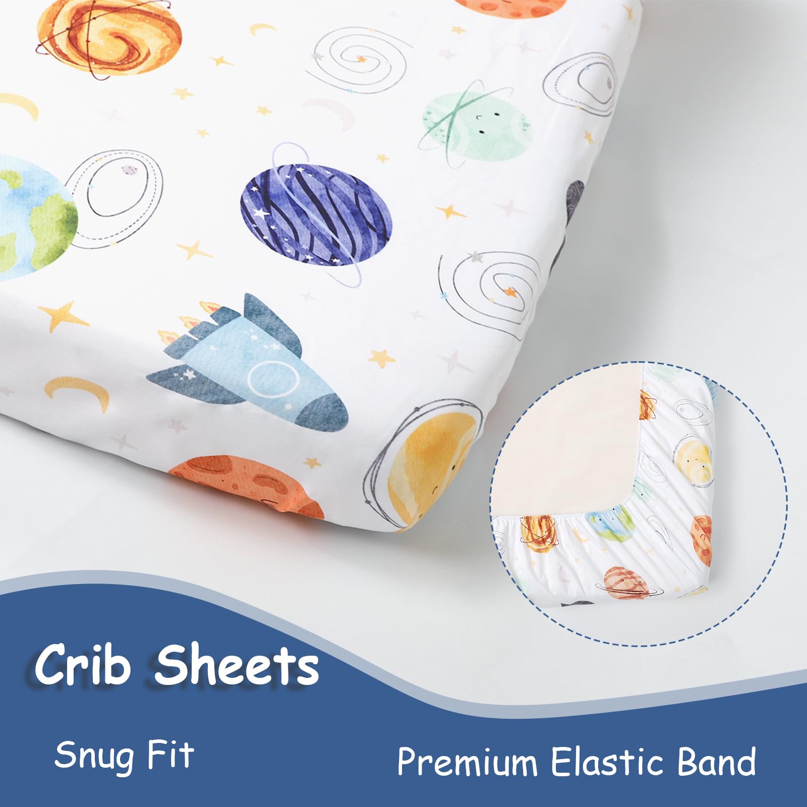 Man Fai Sky cartoon-pattern planets – cute nursery visuals