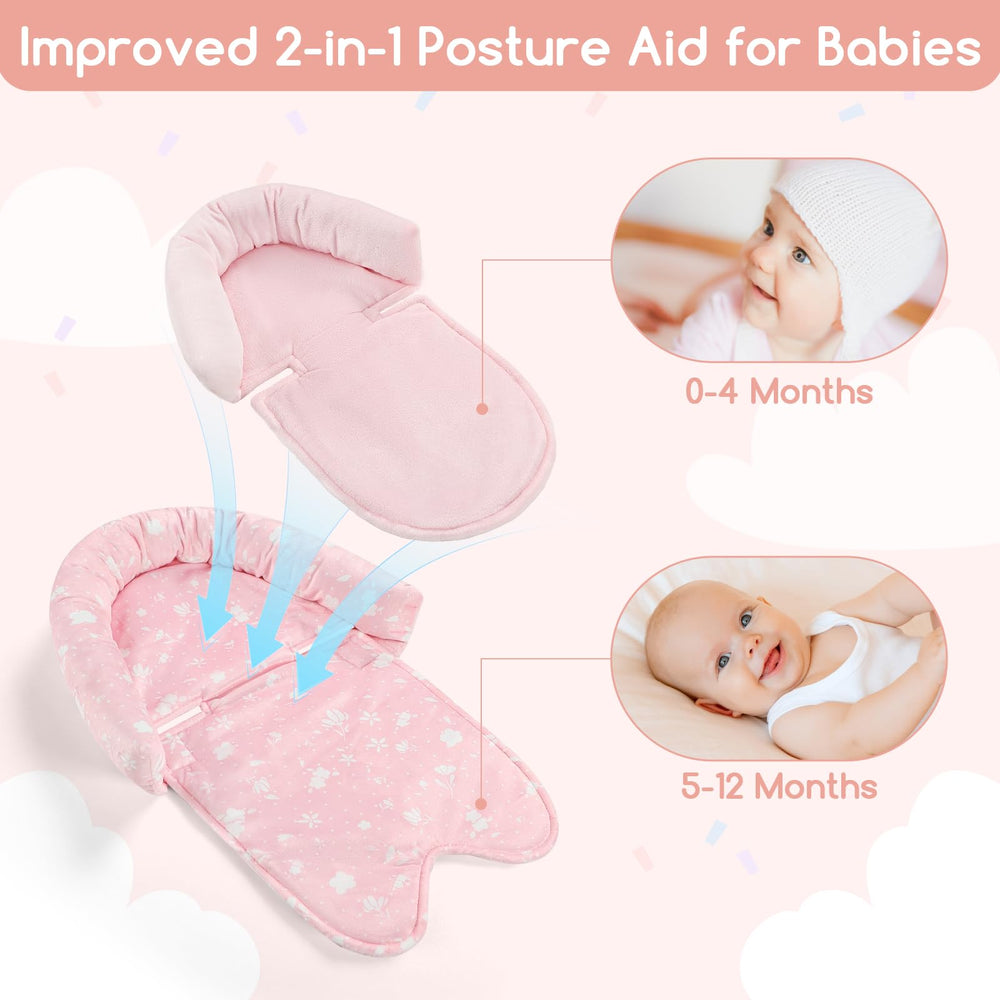 Man Fai Sky compatible with stroller, swing, or bouncer for versatile travel.