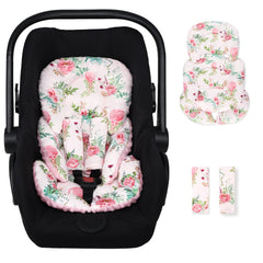 Man Fai Sky infant car seat insert head support keeps baby's head steady on car rides