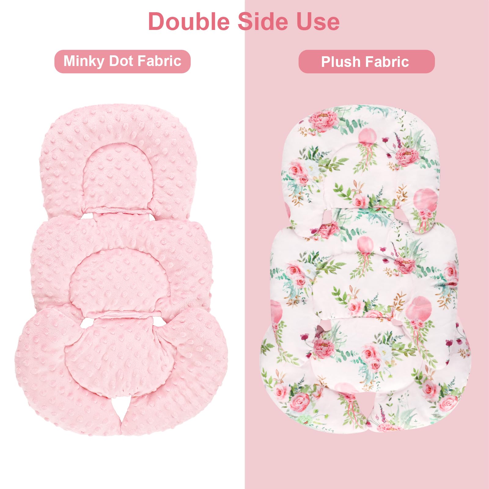 Man Fai Sky infant car seat insert outer covers show soft, skin-friendly texture for cozy moments