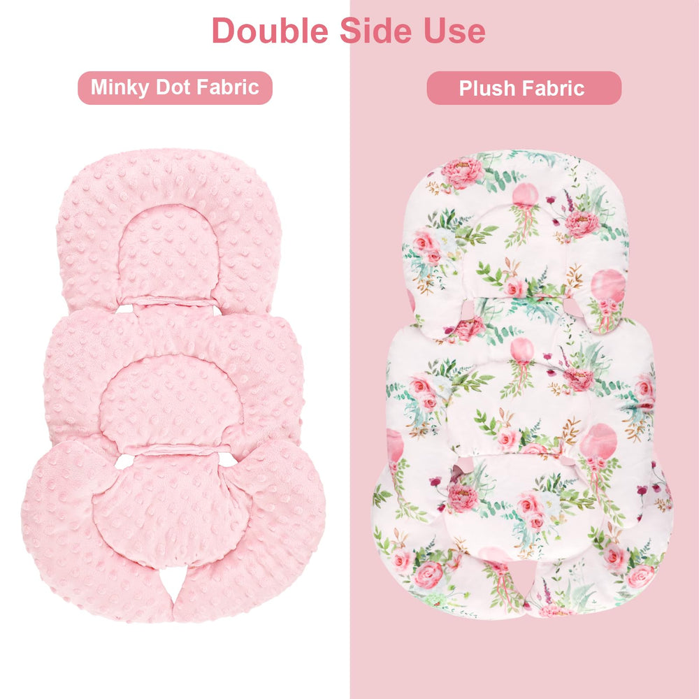 Man Fai Sky infant car seat insert outer covers show soft, skin-friendly texture for cozy moments