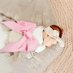 Man Fai Sky soft cotton texture close-up, gentle on baby skin.