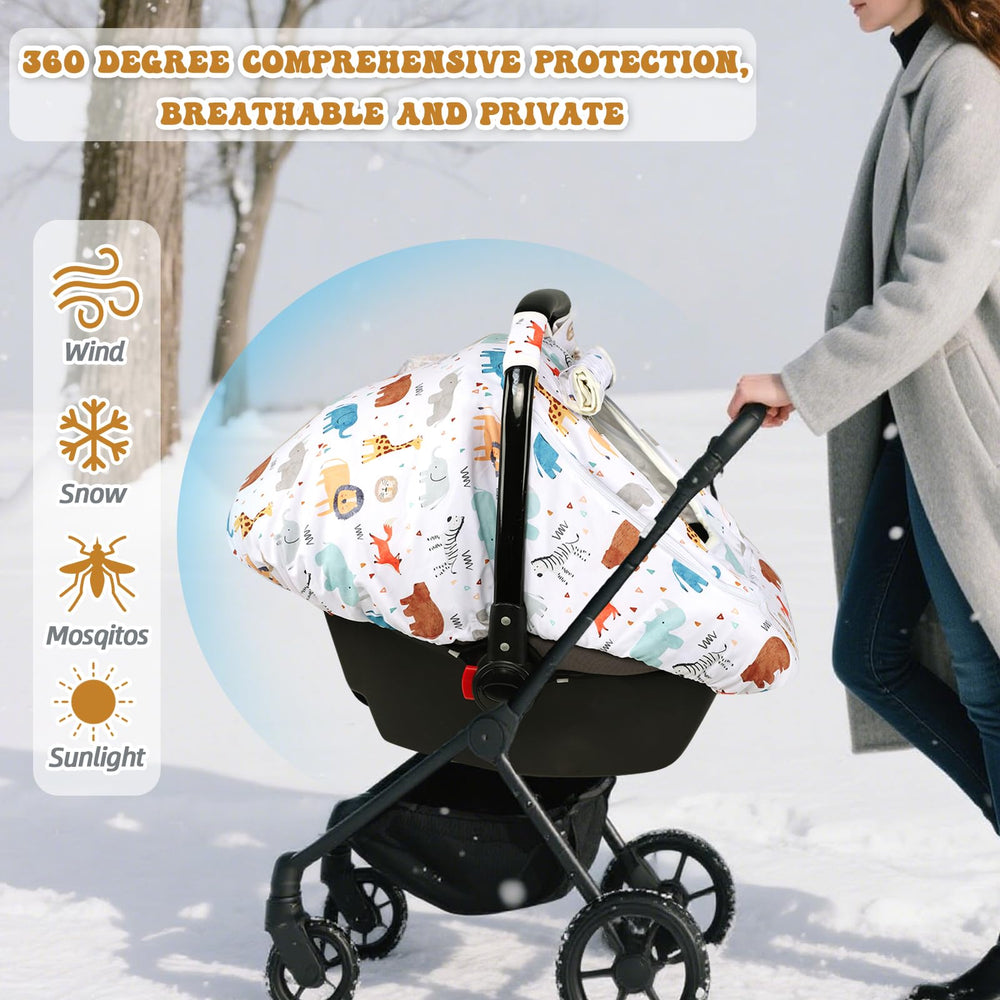 Man Fai Sky waterproof and windproof infant car seat cover protection