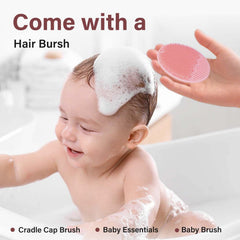 mandoo Baby Bath Rinse Cup made of food-grade silicone for safe bath time