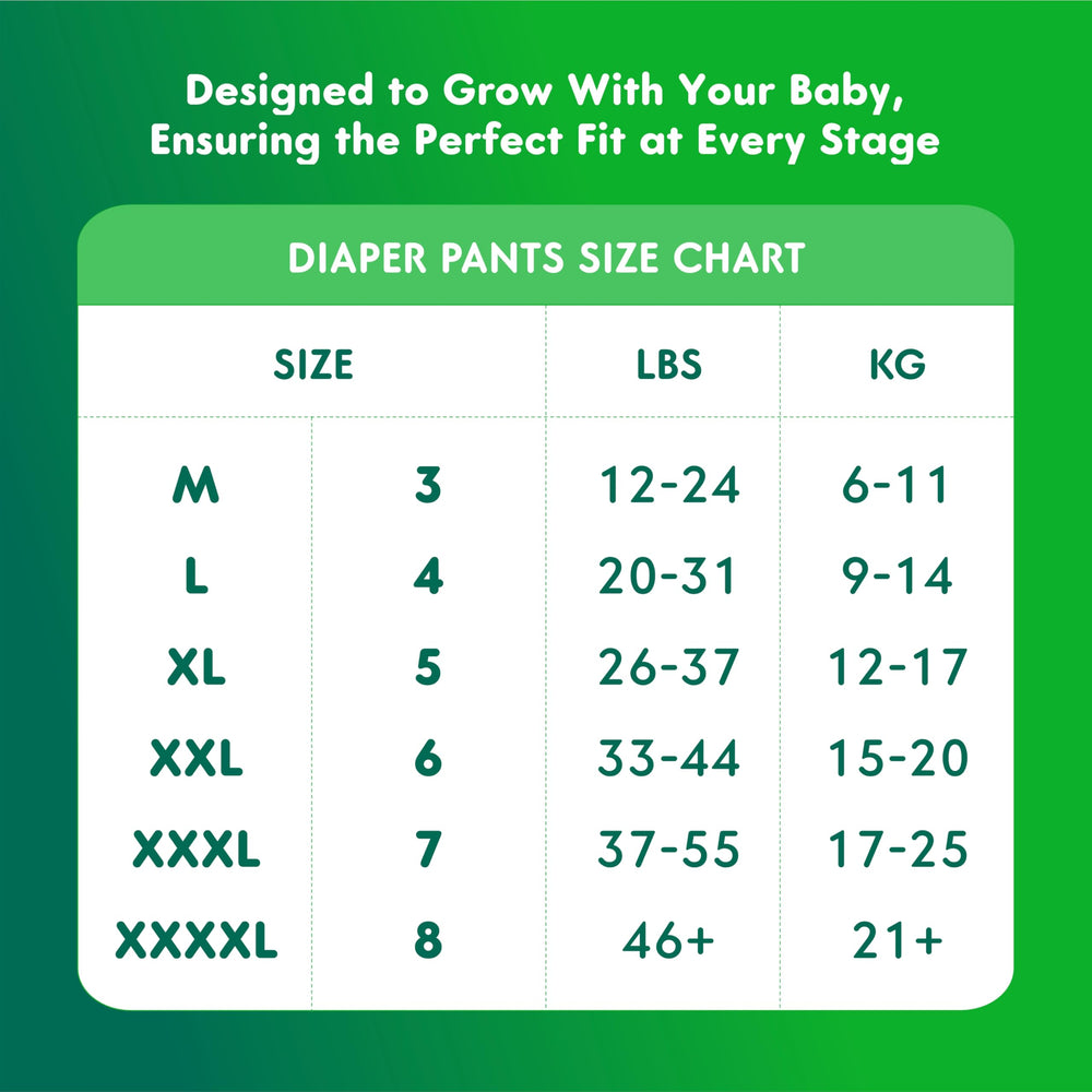 Maneki Baby Diaper Pants Size 5 360-degree waistband for secure flexible fit.