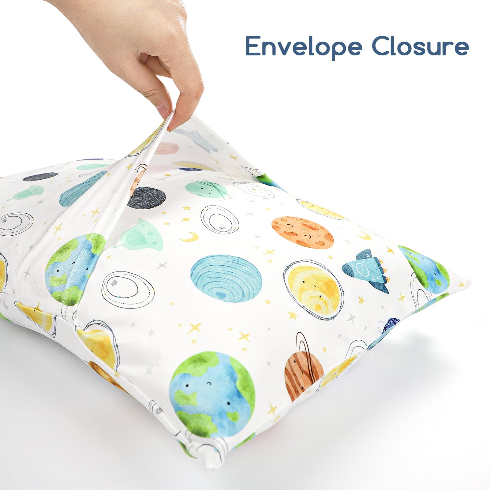 ManFaiSky pillowcase is machine washable and resists shrinking and fading.