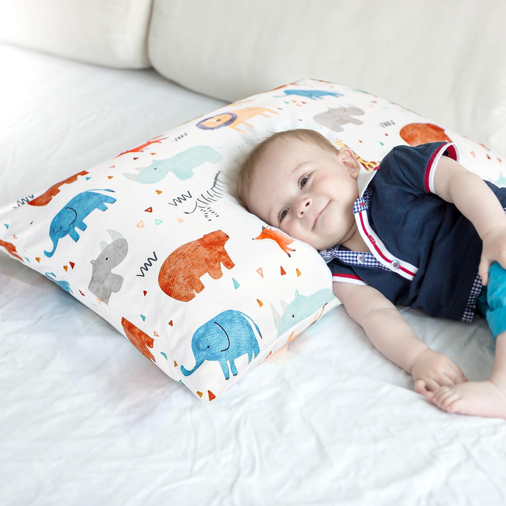 ManFaiSky cat-pattern pillowcase supports kid-friendly sleep decor and easy care.