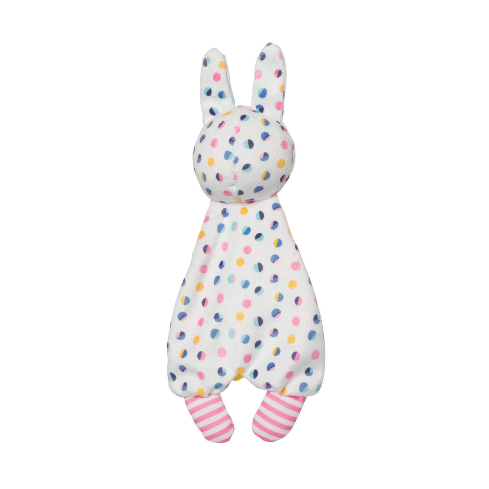 Manhattan Toy Cherry Blossom Days bunny embroidery highlights durable playful design.