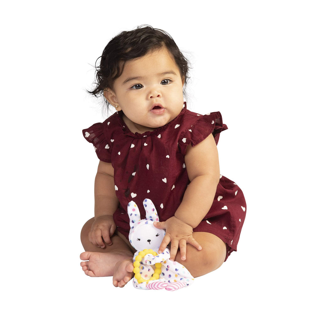 Manhattan Toy Cherry Blossom Days plush close-up shows soft fabric and gentle colors.