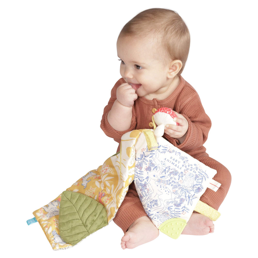 Manhattan Toy Deer One discovery mirror invites self-awareness and visual tracking