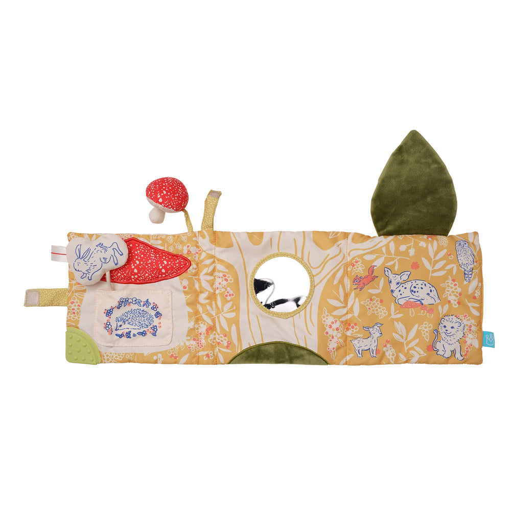 Manhattan Toy Deer One pat mat laid flat for tummy time and sensory exploration