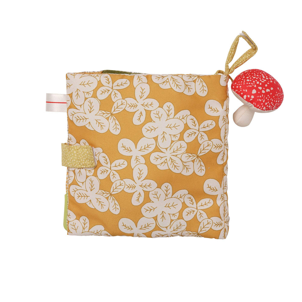Manhattan Toy Deer One peek-a-boo crinkle leaf enhances sensory play