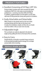 Manito Sun Shade side mesh panel illustrating airflow and added UV protection