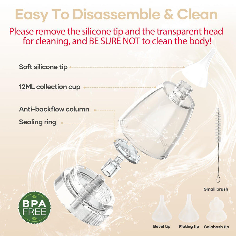 Manotears cleaning-friendly design enables easy tip removal and hygienic maintenance