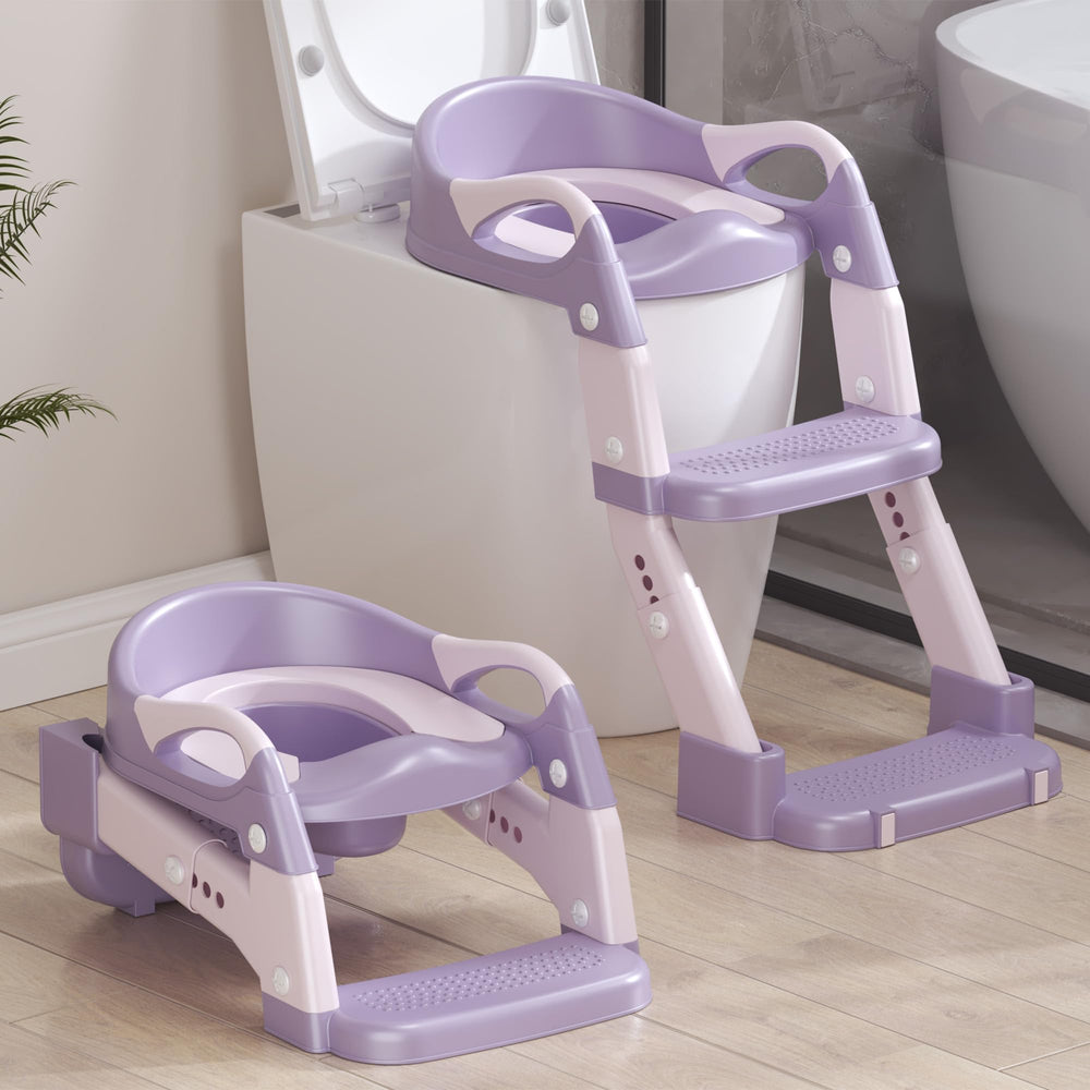 MantisFist 2-in-1 potty seat for toddlers with adjustable height for growing kids.