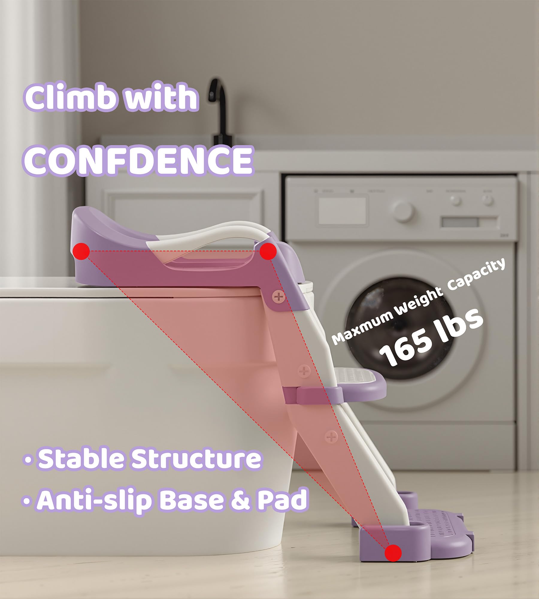MantisFist soft cushion seat provides comfortable seating.