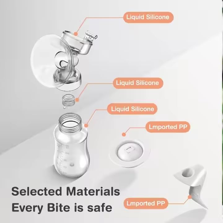 Manual Breast Pump 24mm Personal Fit Flex shield included for comfortable fit.