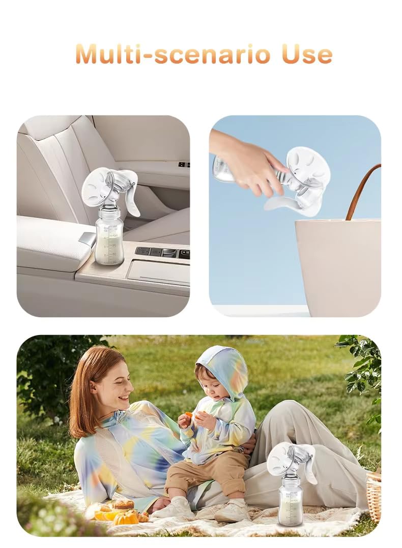 Manual Breast Pump durable, quiet operation as a sustainable alternative.