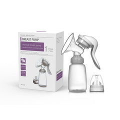 Manual Breast Pump travel-compact design for discreet, on-the-go milk expression.