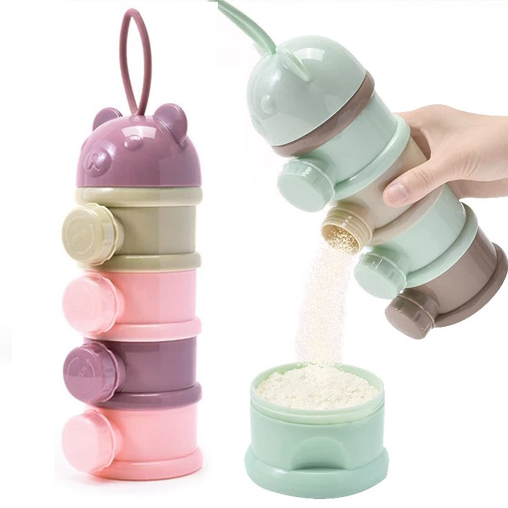 Manwetye two-pack four-layer dispenser showcases compact travel-ready design for formula