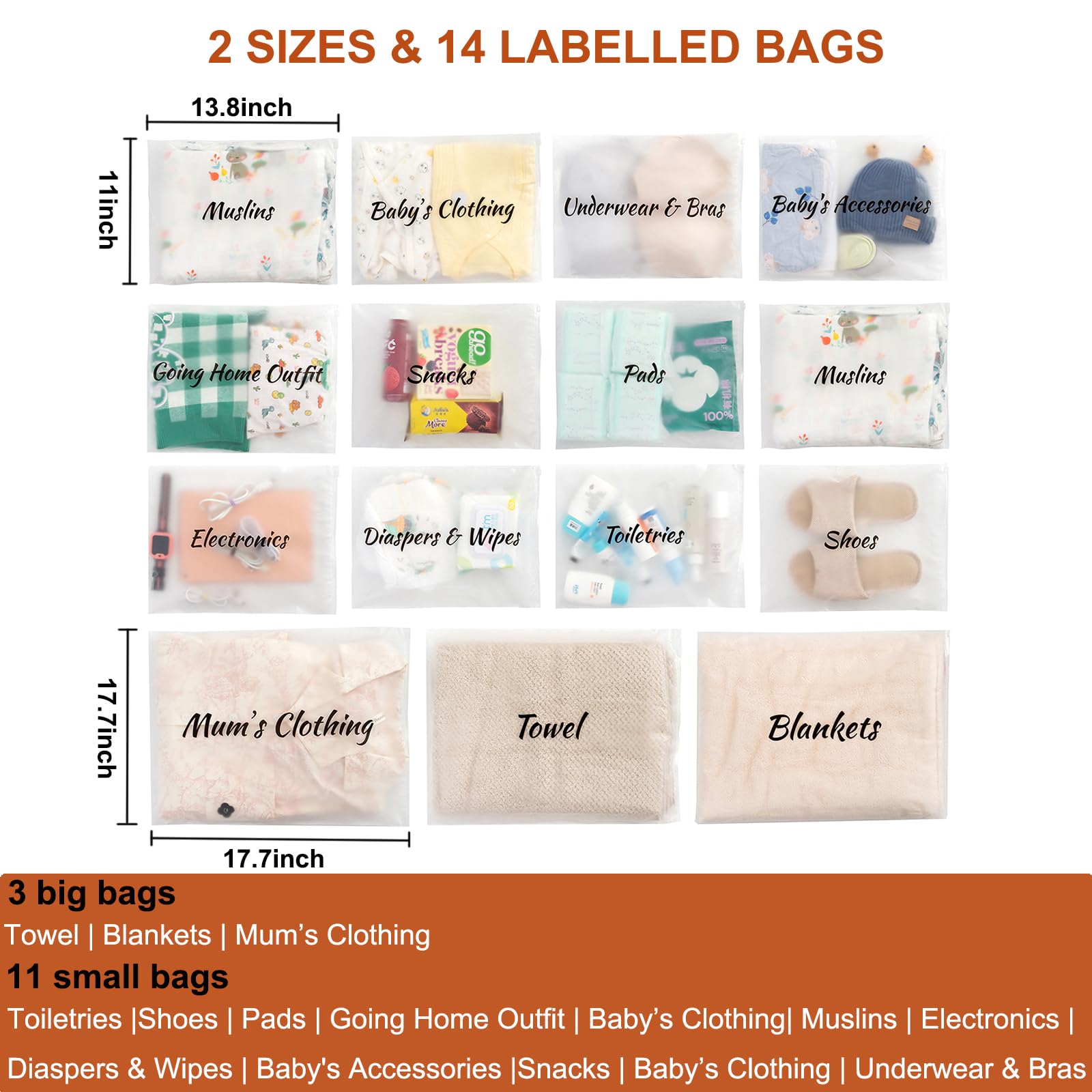 MANWU reusable 100 micron CPE bags combine durability and eco-friendliness.