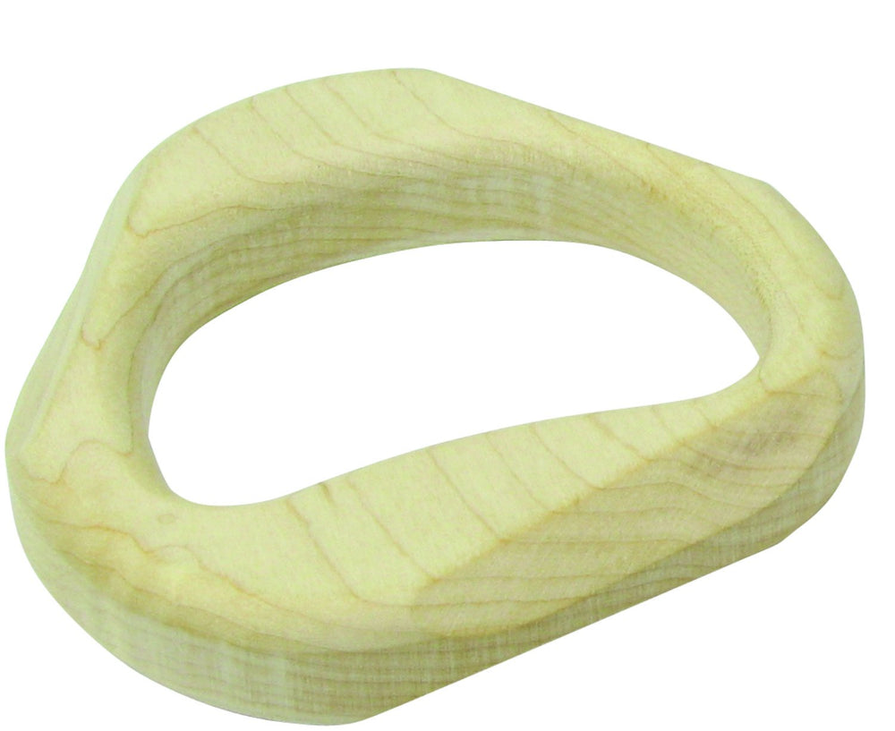 Maple Landmark Maple Teether packaging image showing shrink wrap and care instructions