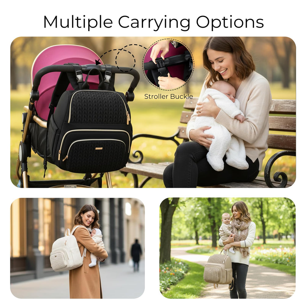 MAPLELILY insulated pockets keep bottles at the right temperature