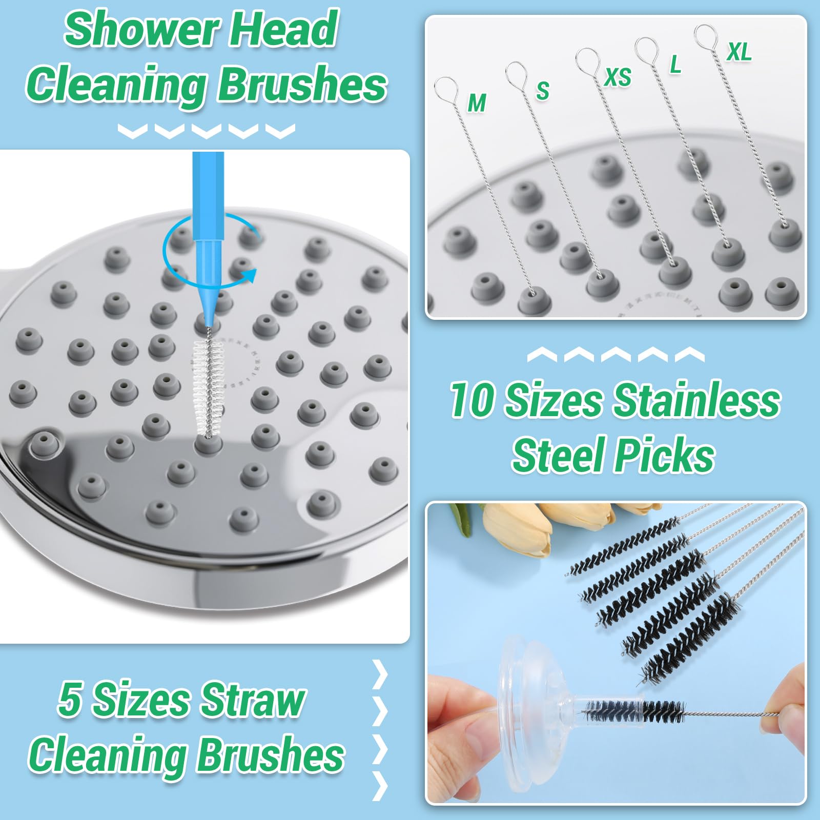 MAPVOLUT multi-use cleaning tools tackle phones, jewelry, and more.