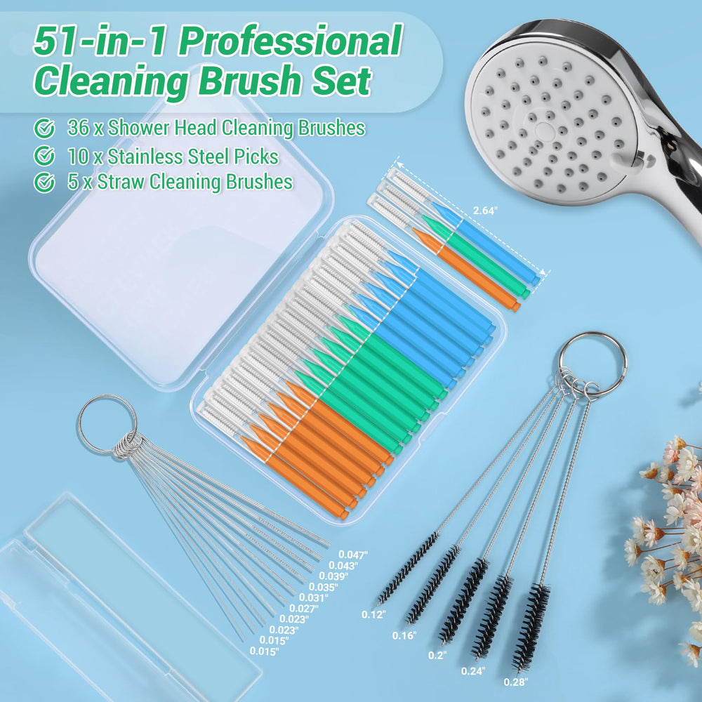 MAPVOLUT small tapered nylon brush fits tight openings to clear blockages.