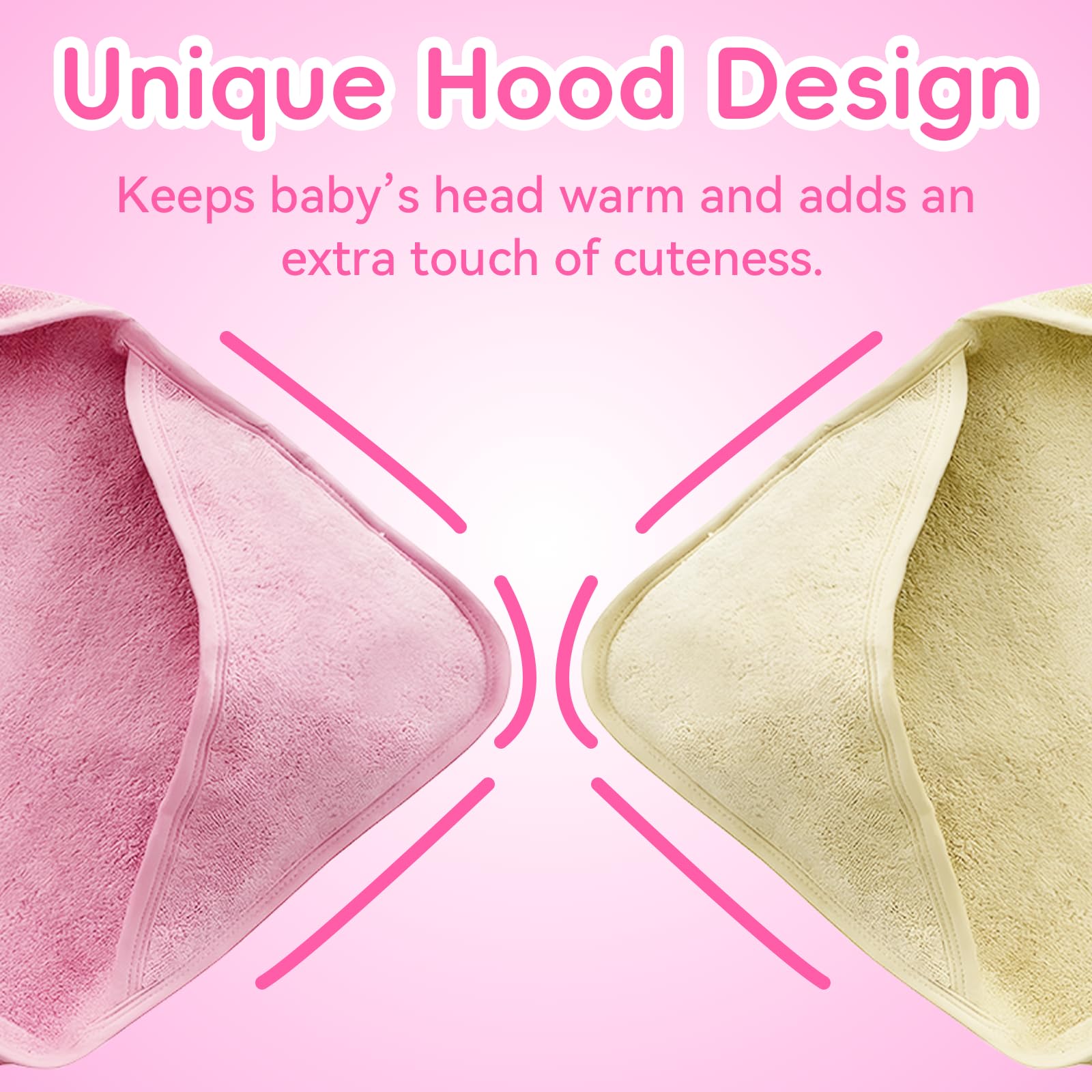 maqsai bath towel in use as a photo prop for cute baby moments.
